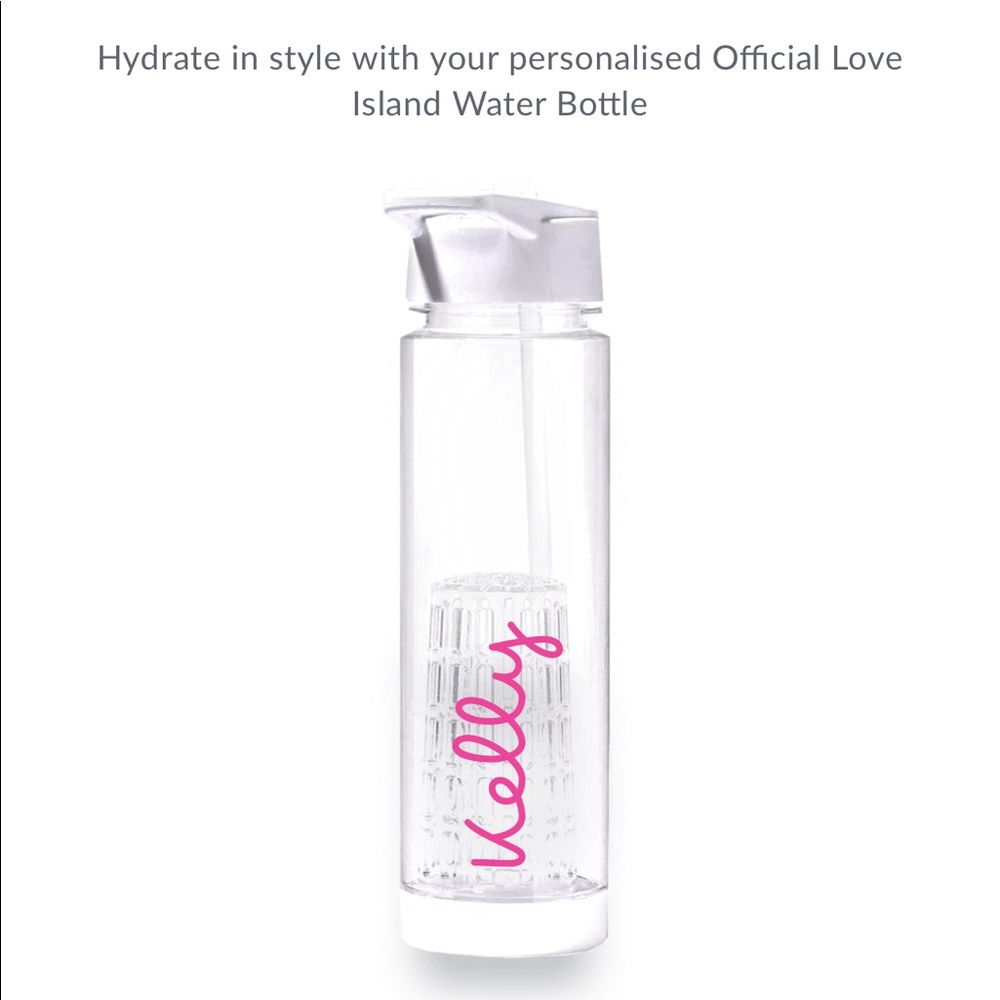 Kelly or Sarah Love Island Water Bottle